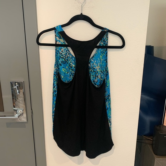 Metropark Blue Racerback Tank - Picture 3 of 4